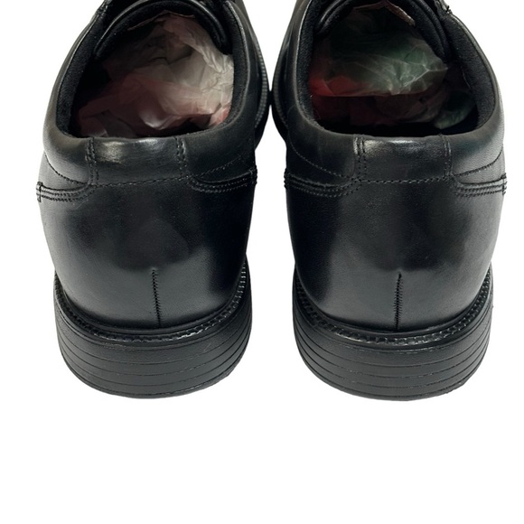 Rockport Black Leather Lace Oxford Lightweight Flexible Shock Absorbent Size 12 main image 10